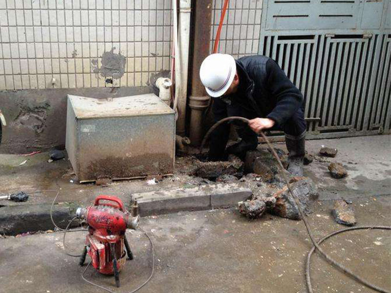 娄星疏通下水道-洗菜池疏通